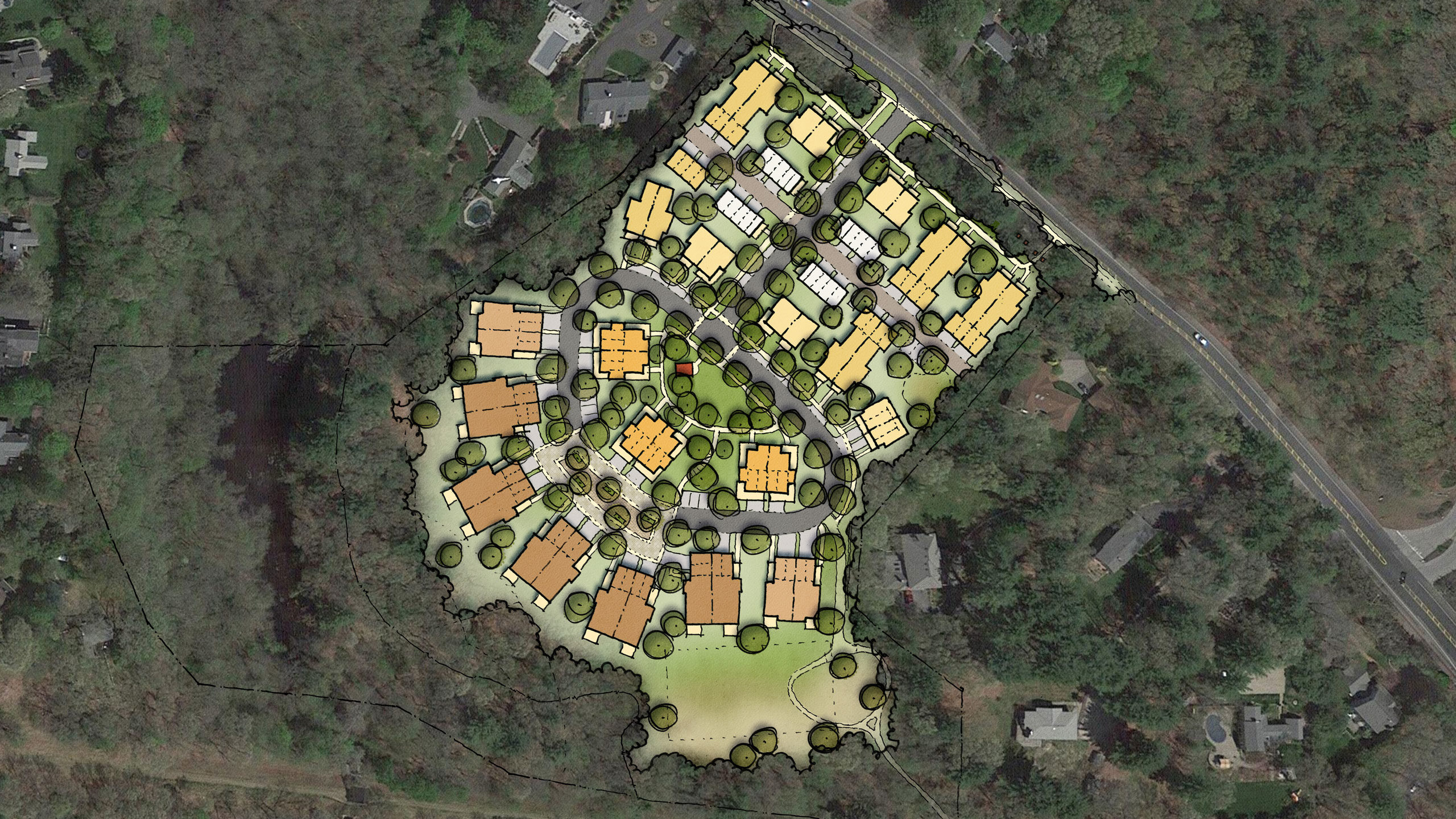 Neighborhood site plan